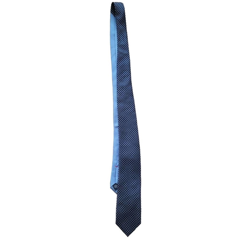 🆕 NWOT 👔 Tommy Hilfiger Blue Patterned Formal Tie
